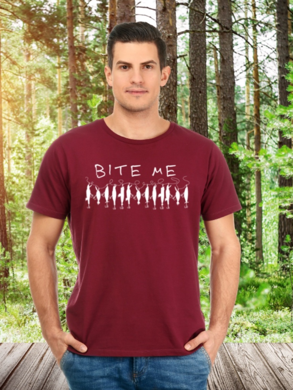 "Bite Me"Short Sleeve Unisex Tee